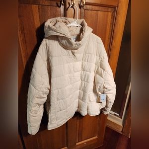 3x FLX Quilted Packable Pullover Jacket
